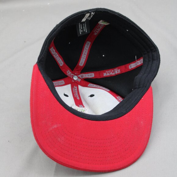 Tri City Chili Peppers Hat - Away Hat by Zephyr - Adult Stretch Fit - Picture 9 of 10